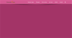 Desktop Screenshot of chirocenter.de